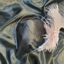 Load image into Gallery viewer, Featherheadpiece fsacinator head band , feather hair piece
