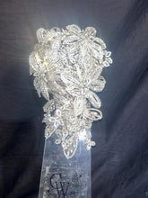 Load image into Gallery viewer, Diamante bouquet brooch Jewel rhinestone crystal wedding bouquet Crystal Bridal Bouquet, bling cascade Jewel by Crystal wedding uk
