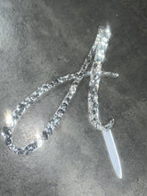 Load image into Gallery viewer, Crystal letter Cake topper - Glass crystal elements, large shape crystal design, Cake decoration by Crystal wedding uk
