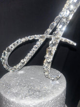 Load image into Gallery viewer, Crystal letter Cake topper - Glass crystal elements, large shape crystal design, Cake decoration by Crystal wedding uk
