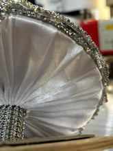 Load image into Gallery viewer, Silver Crystal Brooch Bouquet: Jeweled Wedding Bouquet
