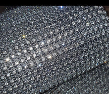 Load image into Gallery viewer, Real crystal rhinestone Diamante cake trim banding 1 YARD by Crystal wedding uk

