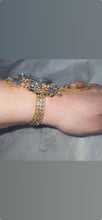 Load image into Gallery viewer, Vintage inspired crystal wrist corsage for Prom or wedding by Crystal wedding uk
