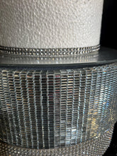 Load image into Gallery viewer, Crystal Rhinestone Wedding Cake Stand: Mirror Display
