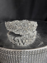Load image into Gallery viewer, Crystal and Pearl tiara , side hair piece by Crystal wedding uk
