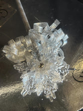 Load image into Gallery viewer, Snowflake wand, flower girl bridesmaid, Winter wedding bridesmaid gift
