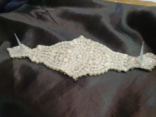 Load image into Gallery viewer, Rhinestone Cake Brooch with Food Grade Picks Luxury Wedding Cake Bling | Crystal Cake Decoration
