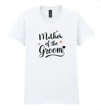 Load image into Gallery viewer, Personalized Bridesmaid T-Shirt: Custom Wedding Party Tee, Hen Party Outfit
