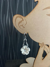 Load image into Gallery viewer, Handmade Clay Earrings,Clay Earrings, Bride Gift, Bride Earrings, bridal jewellery, Wedding Statement Earrings, by Crystal wedding UK
