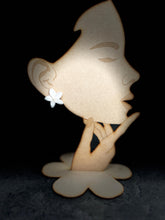 Load image into Gallery viewer, Clay Flower Earrings: smal Pearl Bridal Jewelry, Gold or Silver
