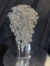 Load image into Gallery viewer, Sparkly Silver Brooch Bouquet, Crystal Rhinestone Wedding Flowers
