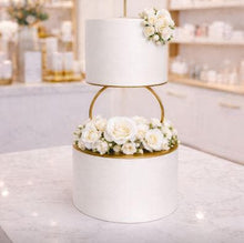 Load image into Gallery viewer, Circle Metal Cake Separator for Wedding &amp; Event Display cake
