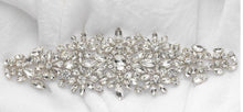 Load image into Gallery viewer, Crystal Rhinestone Cake Brooch pick : Silver, Gold, or Rose Gold
