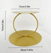 Load image into Gallery viewer, Hoop Metal Cake Separator for Wedding &amp; Event Display cake
