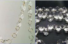 Load image into Gallery viewer, Luxury Cake stand Chandelier Crystal cake holder, Wedding cake base Glass beads + LED lights
