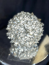 Load image into Gallery viewer, Wedding bouquet Rhinestone round posy Brides Bouquet Crystal brides Bouquet Non Floral Keepsake Crystal Bridal Bouquet, Round Posy
