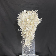 Load image into Gallery viewer, Ivory Pearl &amp; Crystal Bridal Bouquet: Rhinestone Wedding Flowers
