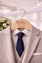 Load image into Gallery viewer, Personalised Hangers/Engraved Hangers Bride &amp; Bridesmaid/Wedding Gift/Personalized Bridal Dress Hanger/Wedding Hanger/ Wedding favors/Hanger

