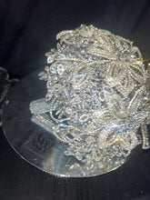 Load image into Gallery viewer, Crystal Wedding Bouquet: Diamanté Rhinestone Bridal bouquet brides flowers Posy Keepsake
