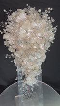 Load and play video in Gallery viewer, Ivory flower bouquet, rhinestone bridal flowers
