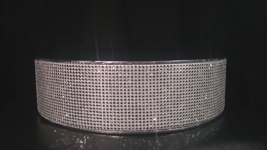 Rhinestone Wedding Cake Stand Sparkle Crystal Effect Display for Cake or Desserts