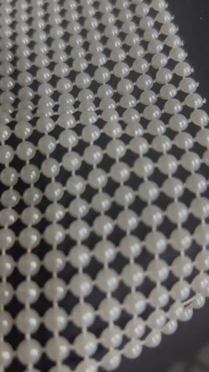 Pearl effect ribbon banding cake ribbon many widths 1M by Crystal wedding uk