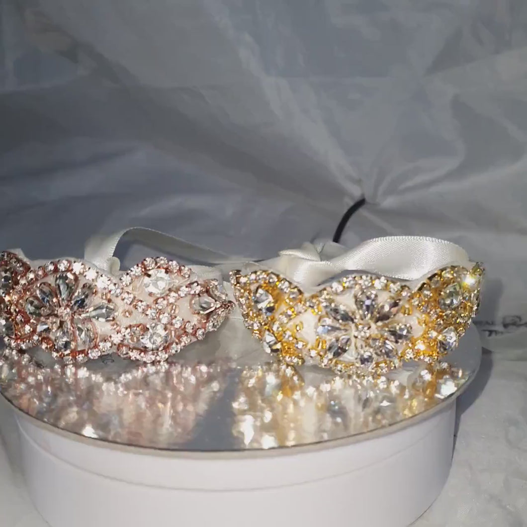 Wedding Cuff  set of 4 Bracelet Great Gatsby Vintage Glam Art Deco Crystal rhinestone  bridesmaid flower girl  small size-