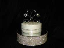 Load image into Gallery viewer, Snowflake  Cake  topper  for a Winter wedding
