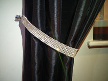 Load image into Gallery viewer, Pair (x2) Of Diamante Rhinestone Crystal Tie Backs Curtains &amp; Voiles REAL STONES by Crystal wedding uk
