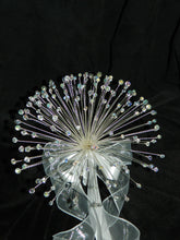 Load image into Gallery viewer, Crystal wire bouquet posy style, Wedding  bridal flowers by Crystal wedding uk
