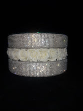 Load image into Gallery viewer, Rose &amp; crystal rhinestone Rhinestone wedding cake stand by Crystal wedding uk
