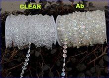 Load image into Gallery viewer, Wedding ACRYLIC string Crystal bead  Garland Centerpiece Decoration Reception  Decor 5 meters by Crystal wedding uk
