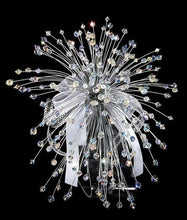 Load image into Gallery viewer, Crystal wire bouquet Wedding bridal flowers sparkle bling bouquet alternative wedding flowers unique by Crystal wedding uk
