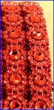 Load image into Gallery viewer, Diamante &amp; flower design Cake Trim 1 metre by Crystal wedding uk
