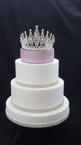 Tiara cake topper ,Princess tiara, cake topper, Quinceanera, princess birthday cake topper by Crystal wedding uk