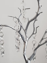 Load image into Gallery viewer, Table centrepiece, Crystal manzanita tree, wedding table decor, white wedding tree.
