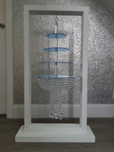Load image into Gallery viewer, Cake hanger stand , 4 tier  crystal acrylic cake kit, wooden Hanger stand  100cm or 180cm, Suspended cake frame

