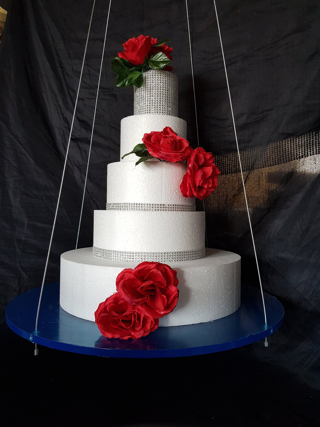 Suspended cake Holder, acrylic cake swing, hanging cake holder