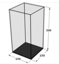 Load image into Gallery viewer, 4pcs Acrylic  box centerpiece, dangling crystal drops   chandelier style ,  Wedding Table  Event Decoration by Crystal wedding uk
